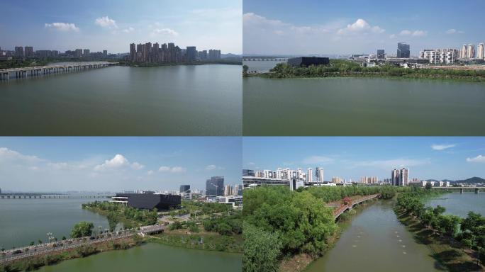 江夏汤逊湖碧水蓝天