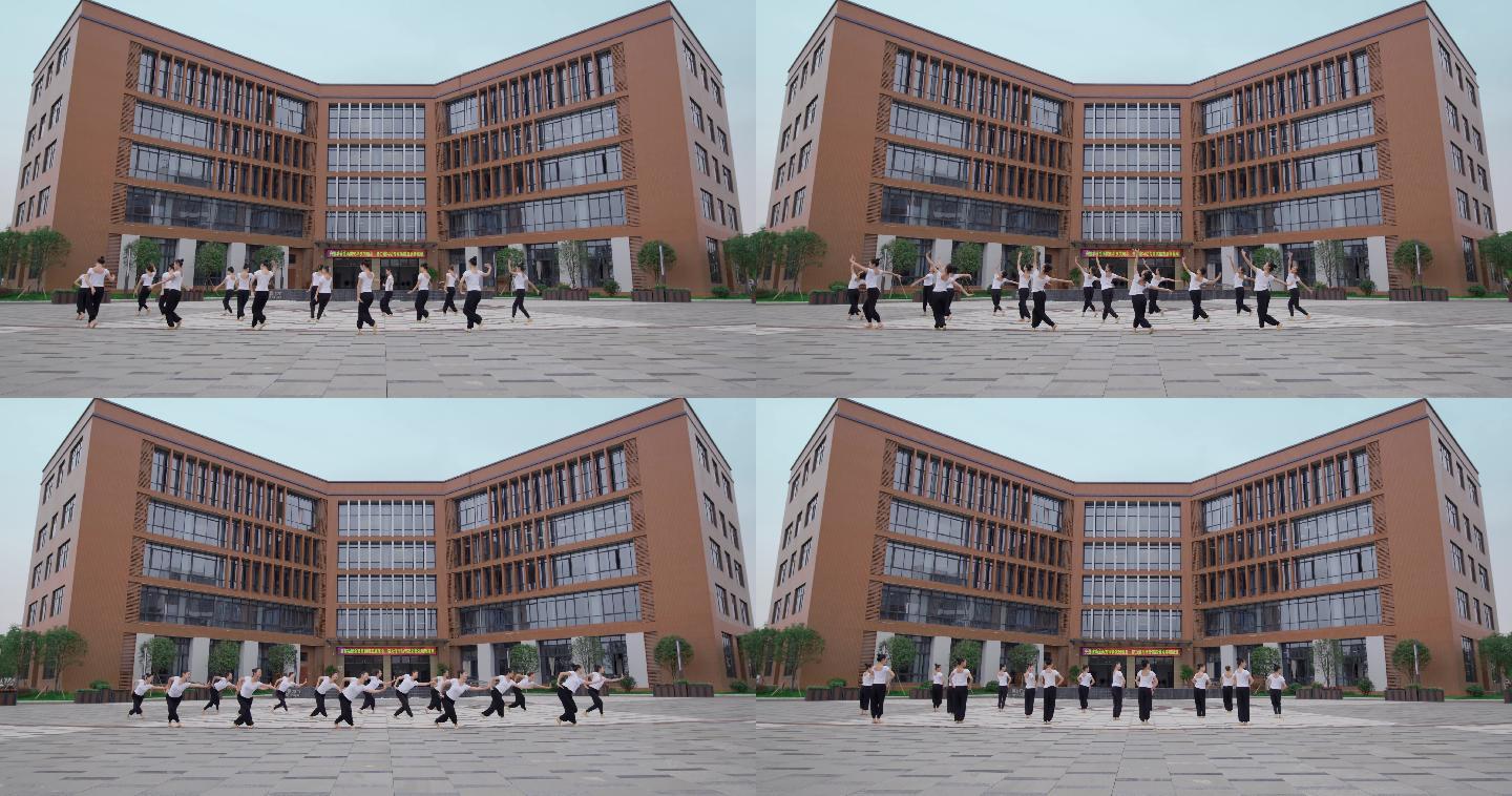4K大学生广场跳舞
