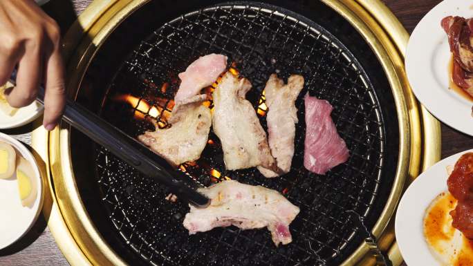 韩国烤肉、韩国烤肉、韩国烤肉餐厅