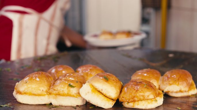 著名的印度街头美食-Pav Bhaji