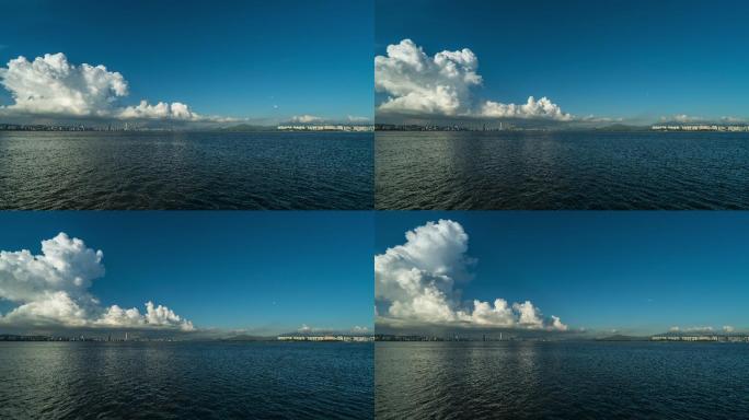 深圳海景、深圳湾全景