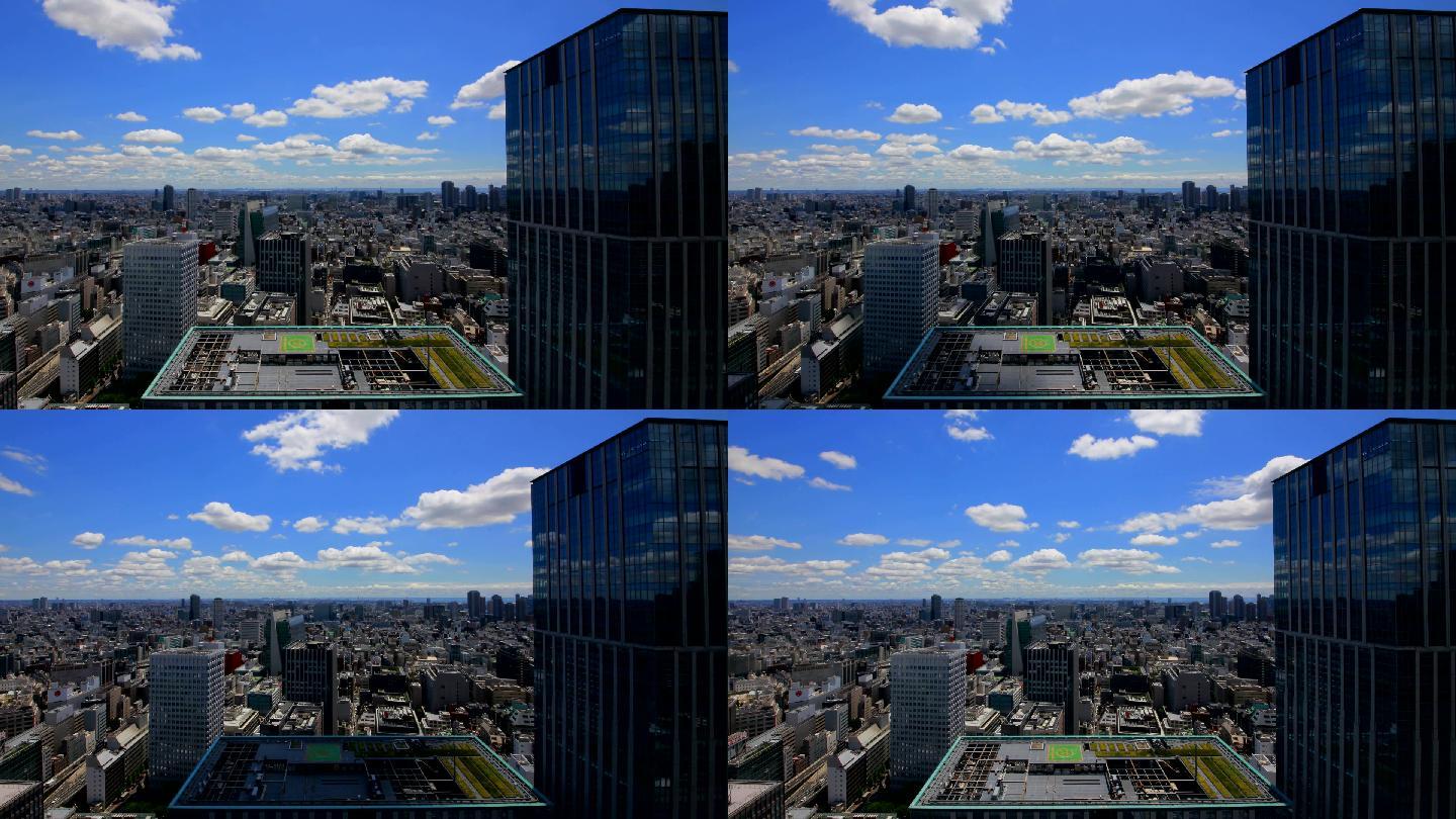 东京航空天际线时间圈视频