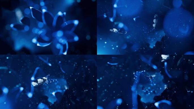 蓝莲花洞环创意水下世界
