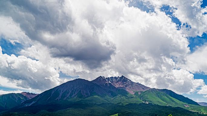 青海祁连山自然风光延时摄影