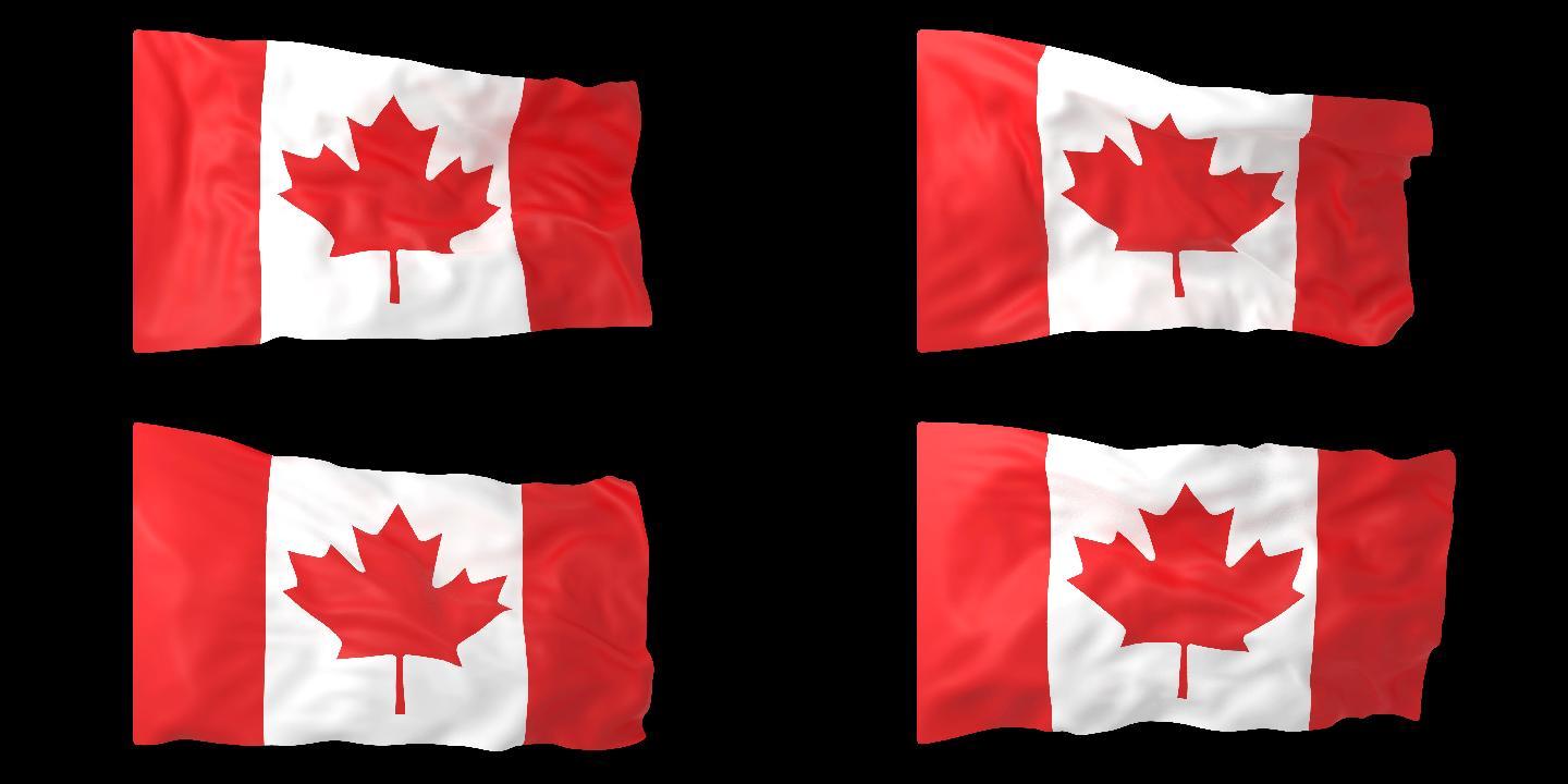 加拿大 加拿大国旗 Alpha通道