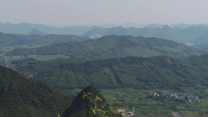 登高 鸟瞰 望远 山峦 山脉