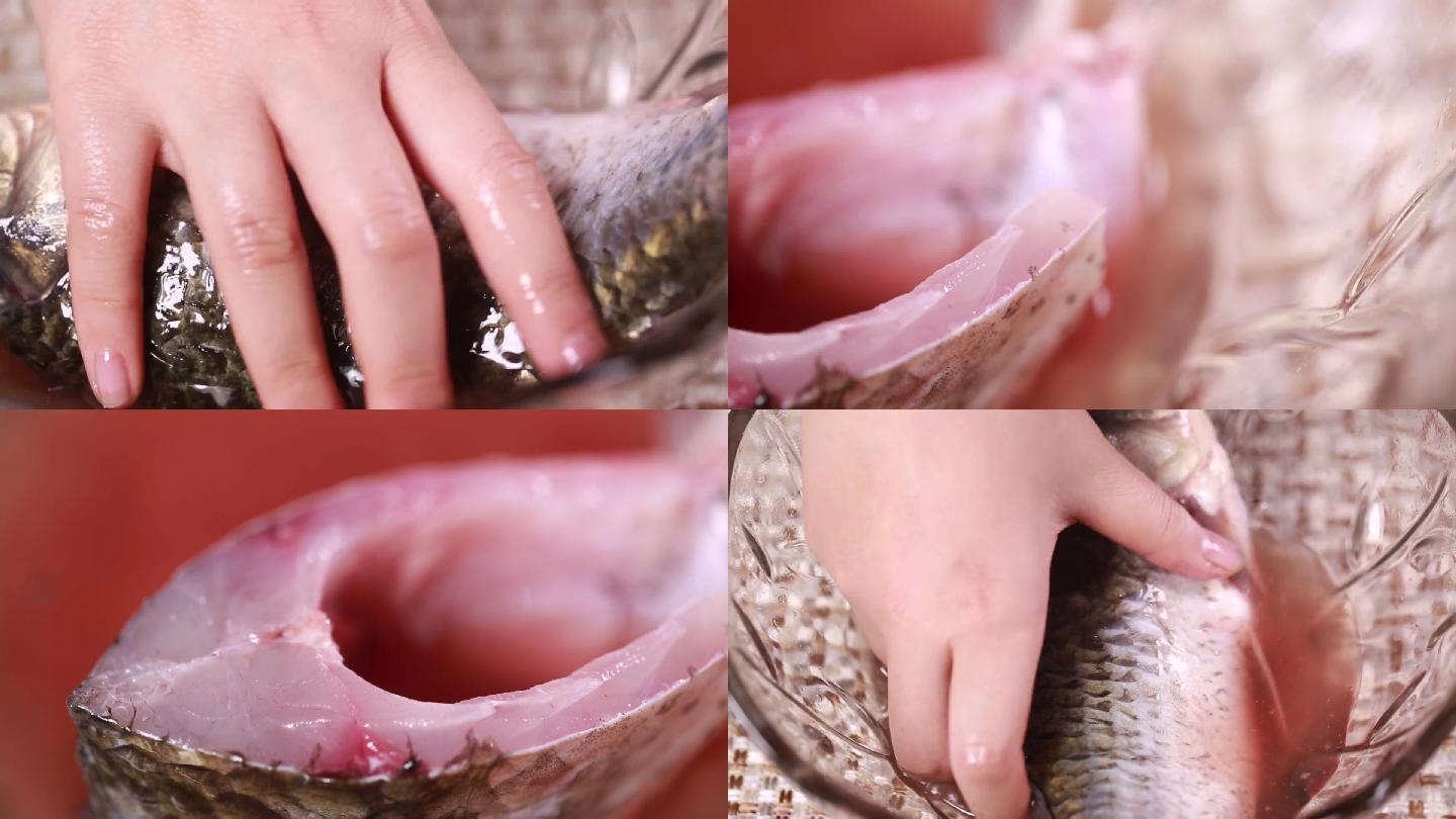【镜头合集】腌制鱼肉去腥加调料入味