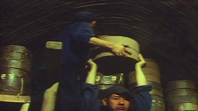 80年代的景德镇瓷器烧瓷影像
