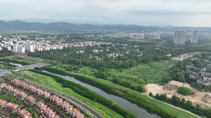 4k60帧海棠湾高端住宅区