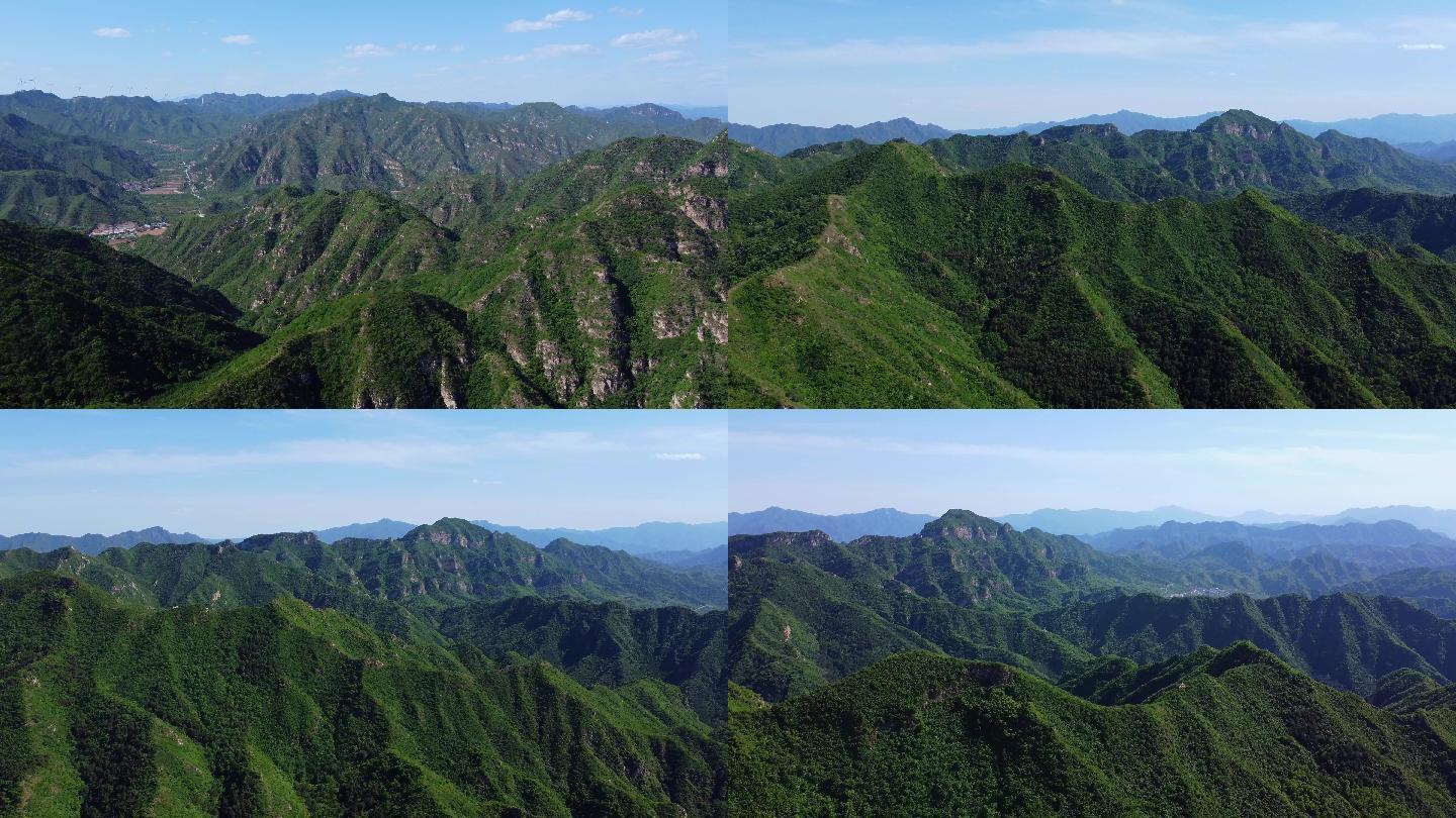 [4K]航拍素材.北京北齐岭崇山峻岭