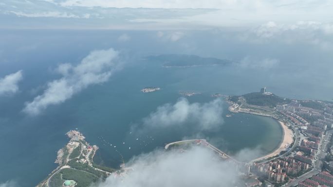 云上的海边城市