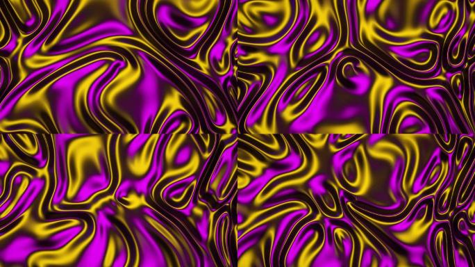 紫金流体 金色流体 流体背景