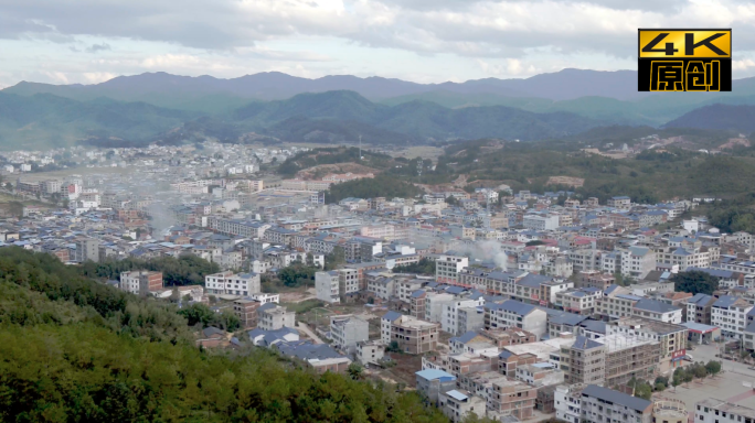 江西瑞金航拍革命根据地