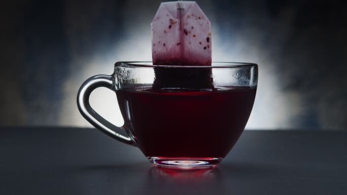 制作芙蓉茶茶水玻璃杯红茶