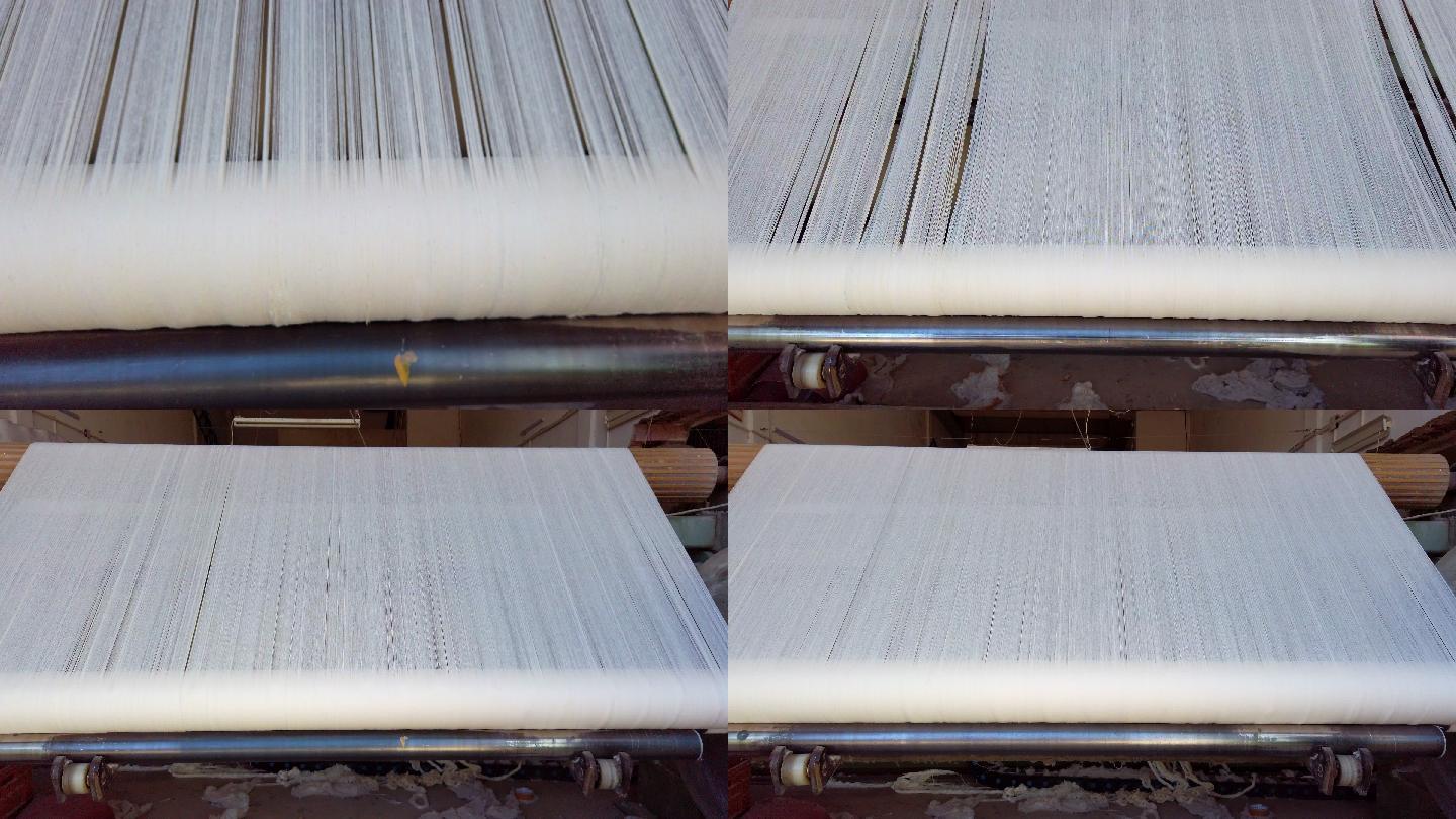 纺织厂工业整经机加工机械化棉絮棉被
