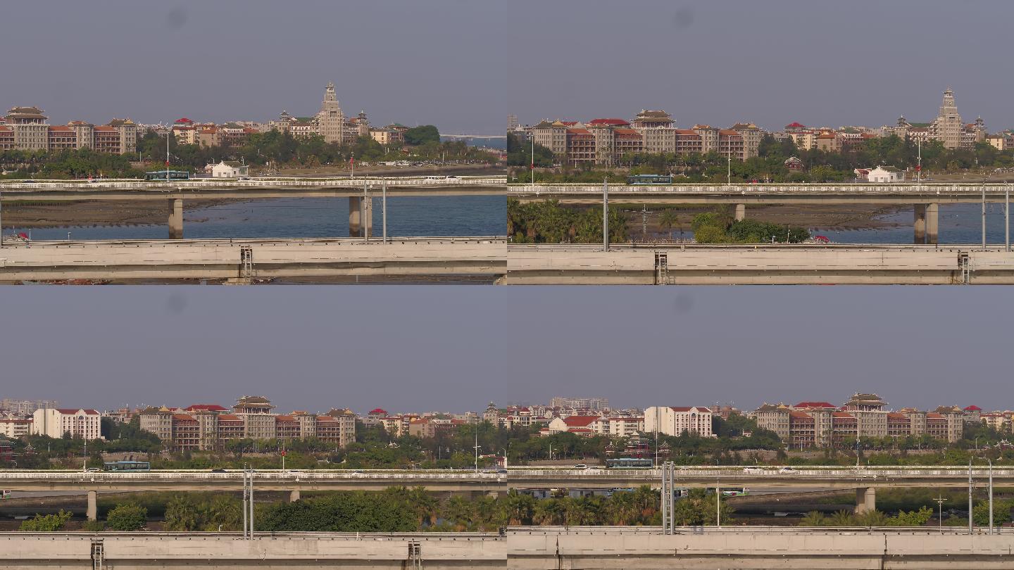 厦门BRT集美大桥航拍