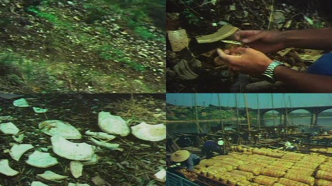 80年代的景德镇瓷器老瓷窑影像