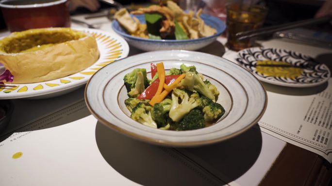 餐厅美食餐饮菜品特色泰国菜4K