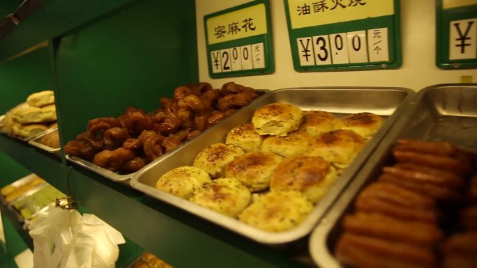 【镜头合集】小吃店传统国营老北京小吃