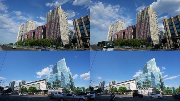 北京SOHO现代城延时6K视频素材