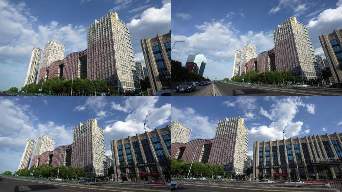 北京SOHO现代城视频素材4K