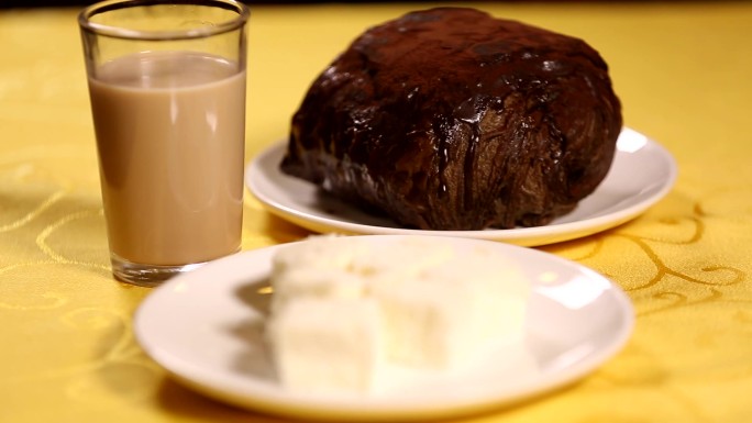 【镜头合集】港式茶点椰子酥脏脏包丝袜奶茶