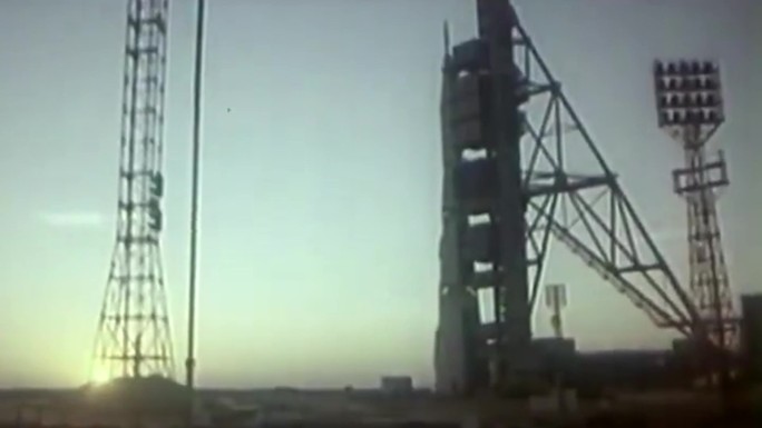 80年代苏美对抗苏联导弹发射实验