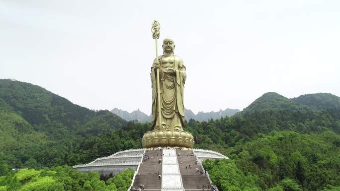 九华山风景区大愿文化园99米地藏