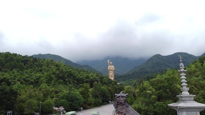 九华山风景区大愿文化园景区99米地藏圣像