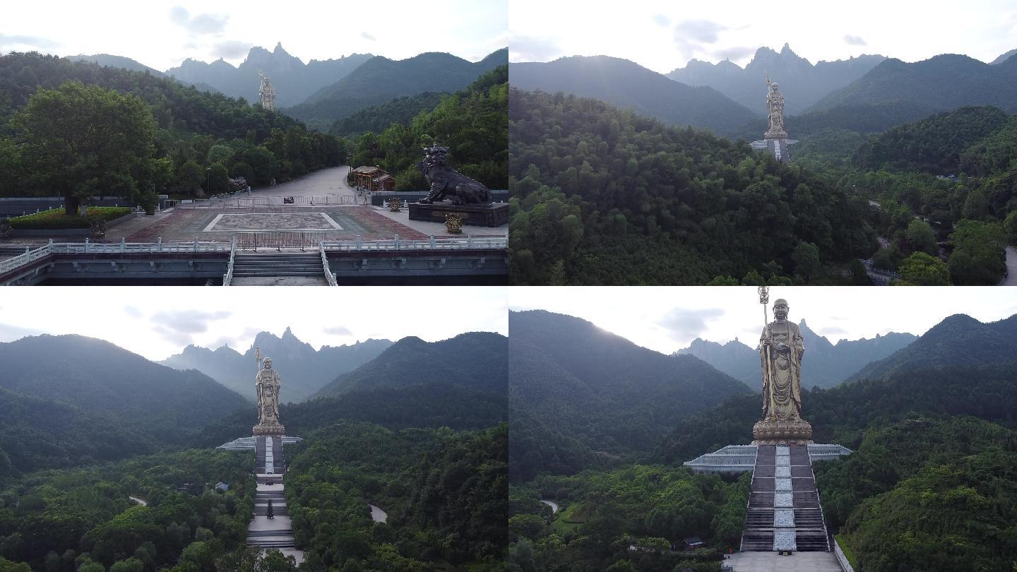 九华山风景区大愿文化园景区99米地藏圣像