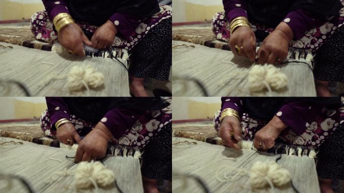 传统Gabbeh织造