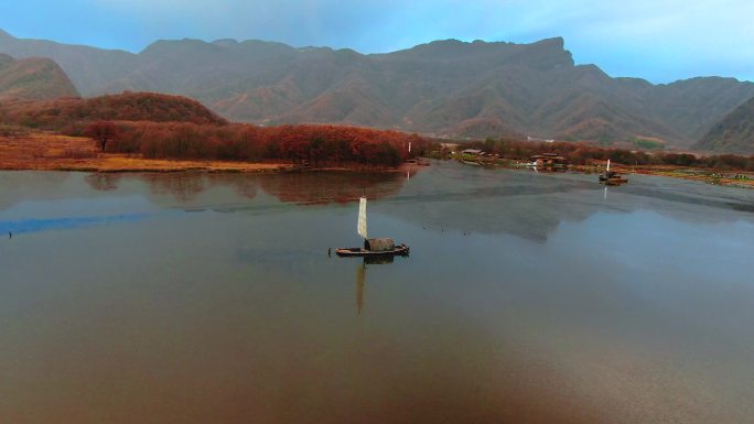 4K航拍神农架大九湖风光