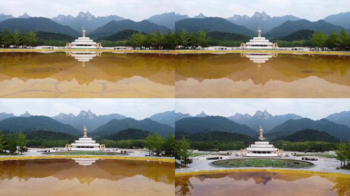 九华山风景区大愿文化园景区99米地藏圣像