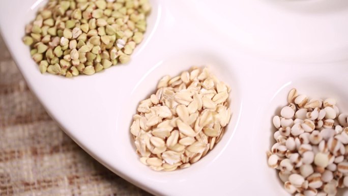 【镜头合集】燕麦荞麦藜麦各种粗粮杂粮