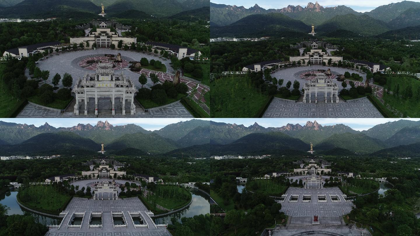 九华山风景区大愿文化园景区99米地藏圣像