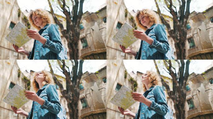 我喜欢探索新的城市。