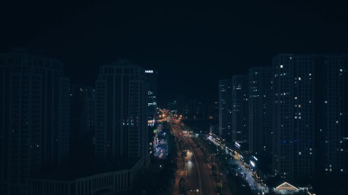 安庆夜景航拍