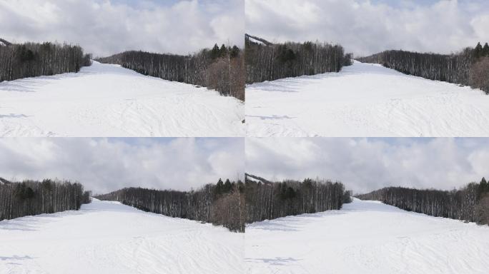 俄罗斯滑雪场4K素材