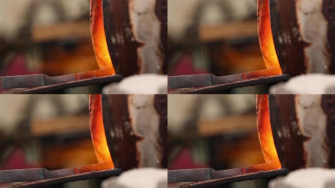 铁匠锻造厂钢铁加工淬火