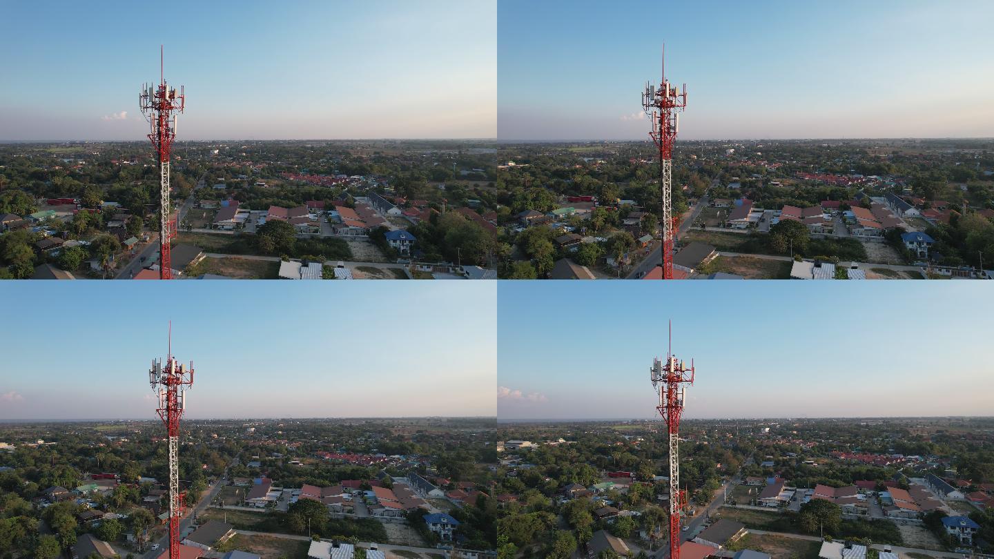 高塔或杆塔通信信号塔
