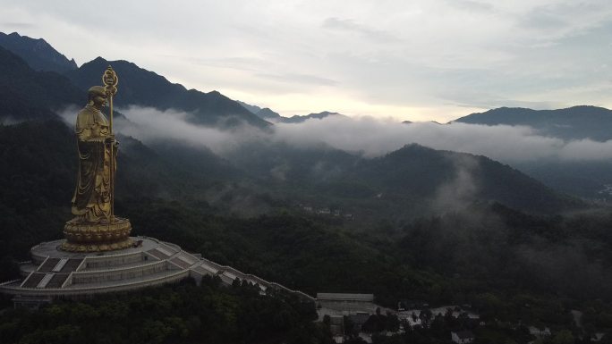 九华山风景区地藏圣像