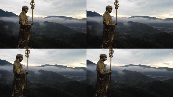 九华山风景区地藏圣像