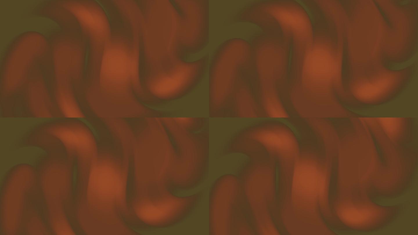青铜色液波抽象视错觉运动图形背景视频