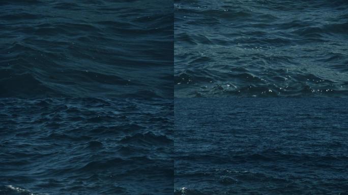 波澜起伏的海面 超长升格4K拍摄