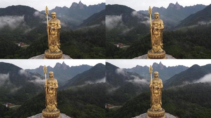 九华山风景区地藏圣像