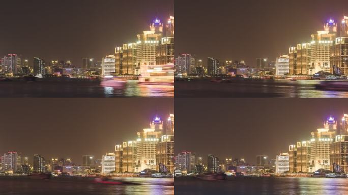 【4K】上海外滩浦西夜景13