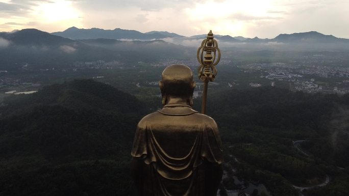 九华山风景区地藏圣像