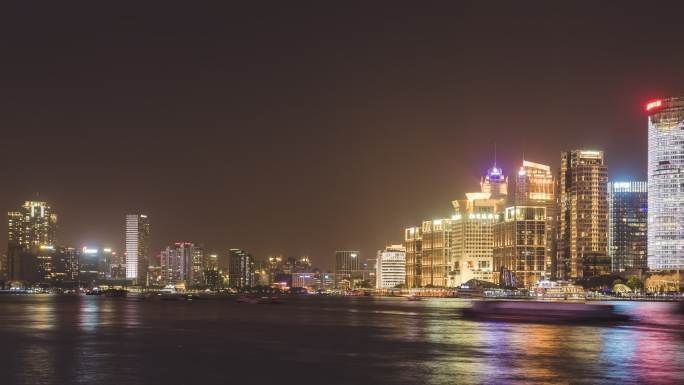 【4K】上海外滩浦西夜景12