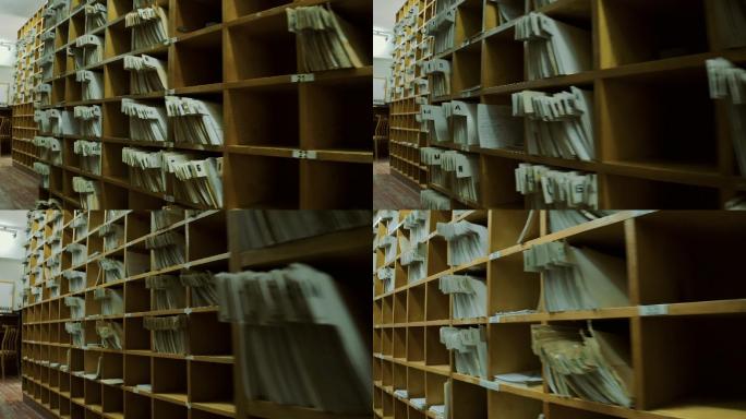 旧存档文件藏书记录文件档案室