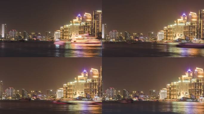 【4K】上海外滩浦西夜景11